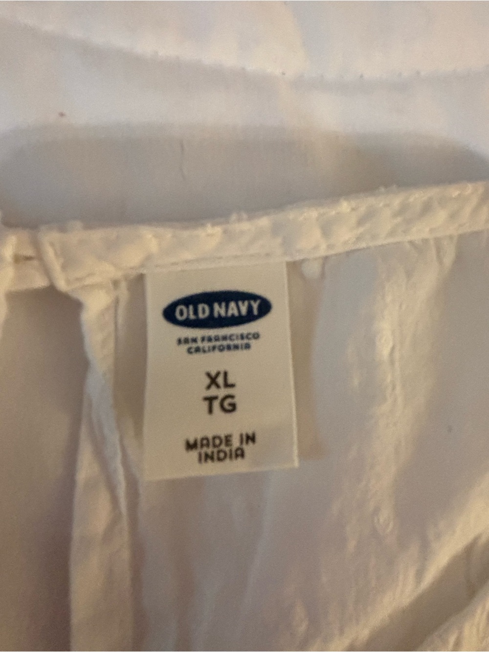 Old Navy White Tank top